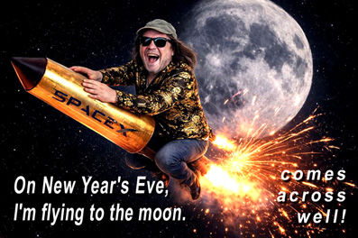 Robert under the Christmas tree 